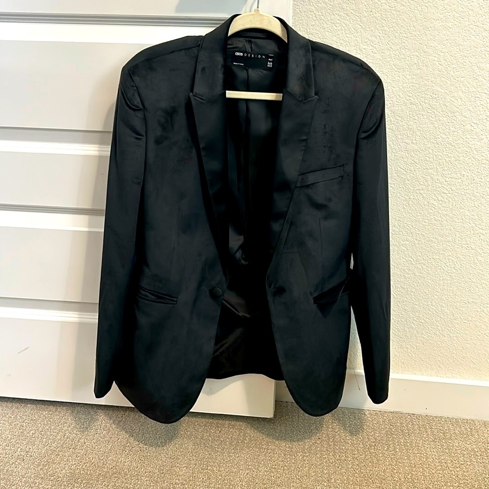 Black Velvet Blazer
